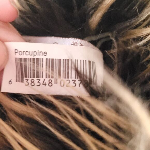 Folkmanis Brown Porcupine Hand Puppet Plush Toy Educational Play - Picture 9 of 9